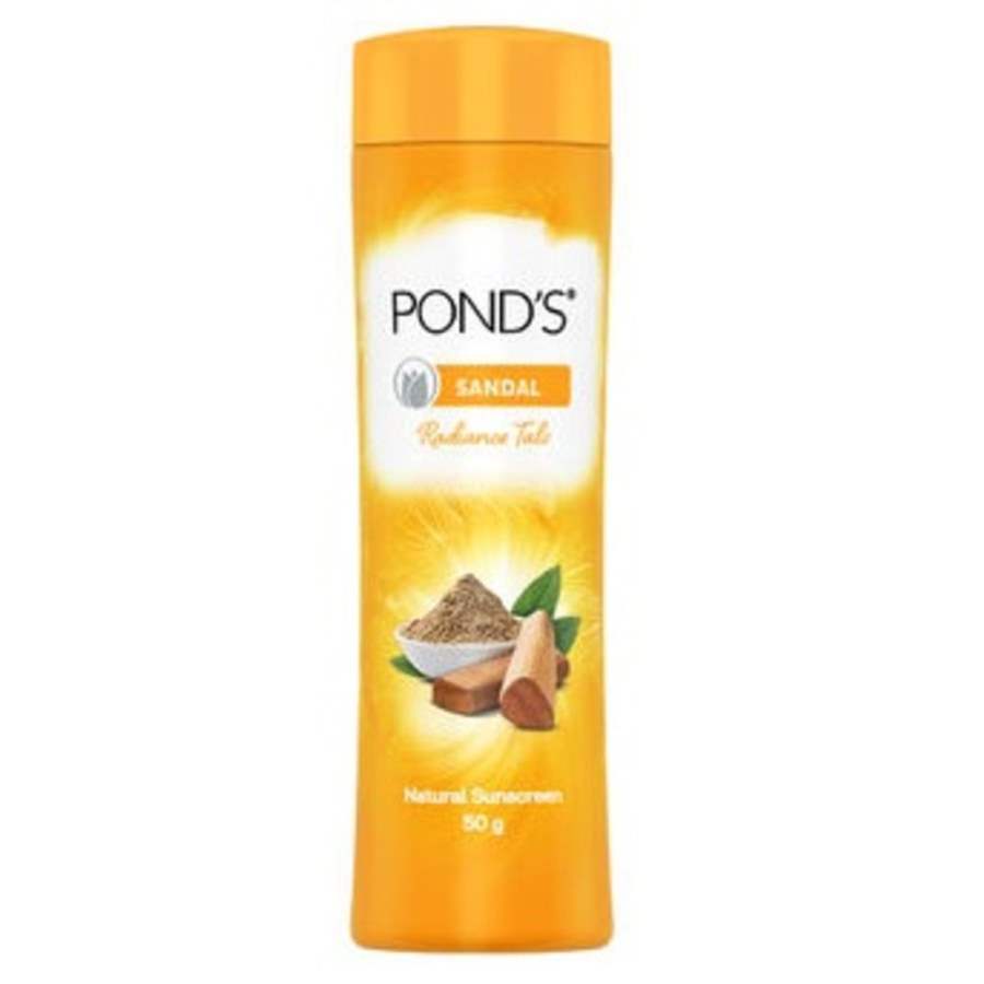 Buy Ponds Sandal Radiance Talc Powder Natural Sunscreen online Australia [ AU ] 