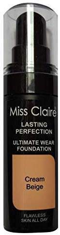 Buy Miss Claire Lasting Perfection Ultimate Wear Foundation, 20 Light Beige online Australia [ AU ] 