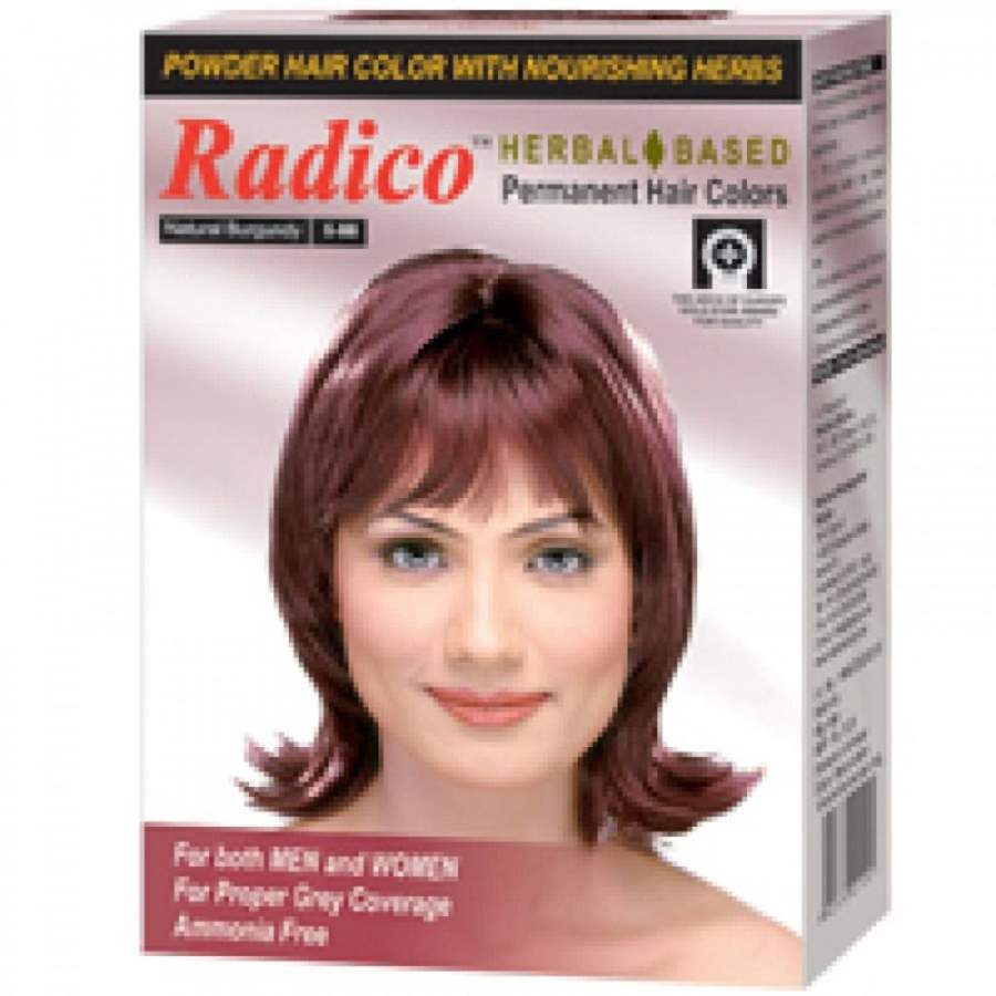 Buy Radico Herbal Hair Color Powder Burgundy online Australia [ AU ] 