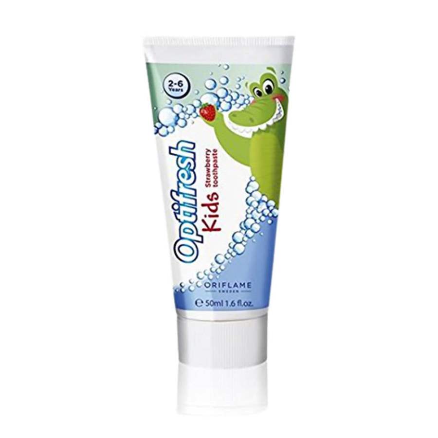 Buy Oriflame Optifresh Kids Strawberry Toothpaste - 50 ml online Australia [ AU ] 