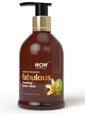 Buy WOW Skin Science Brown Bergamot & Vanilla Foaming Body Wash online Australia [ AU ] 