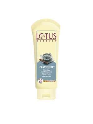 Buy Lotus Herbals Clay White Black Clay Skin Whitening Face Pack online Australia [ AU ] 