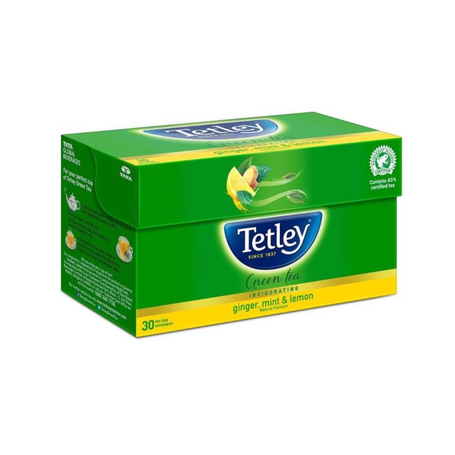 Buy Tetley Green Tea Ginger Mint And Lemon online Australia [ AU ] 
