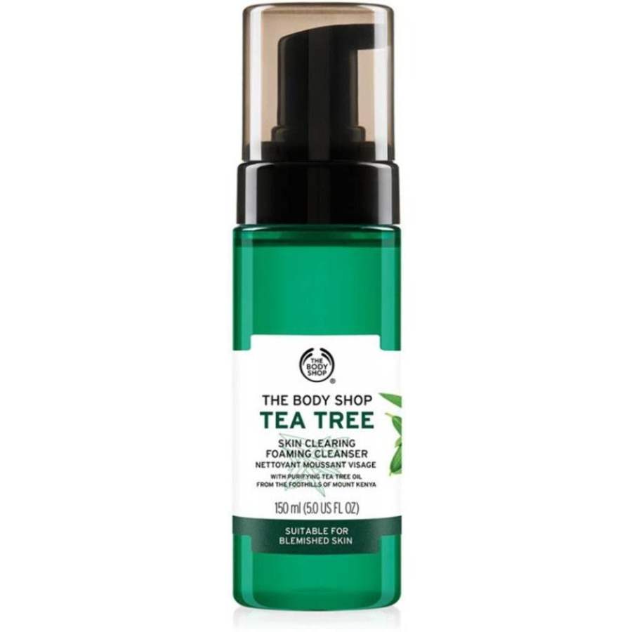 Buy The Body Shop Tea Tree Skin Clearing Foaming Cleanser online Australia [ AU ] 