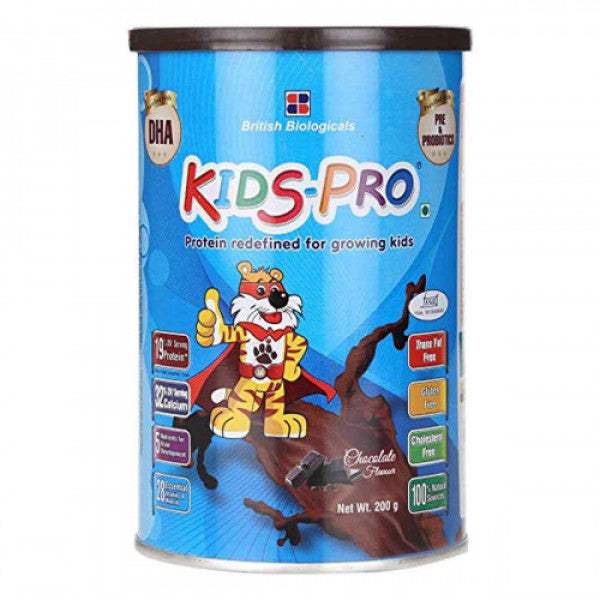 Buy British Biologicals Kids-Pro Chocolate Powder - 200gm online Australia [ AU ] 