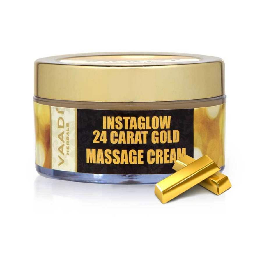 Buy Vaadi Herbals 24 Carat Gold Massage Cream - Kokum Butter and Wheatgerm Oil online Australia [ AU ] 