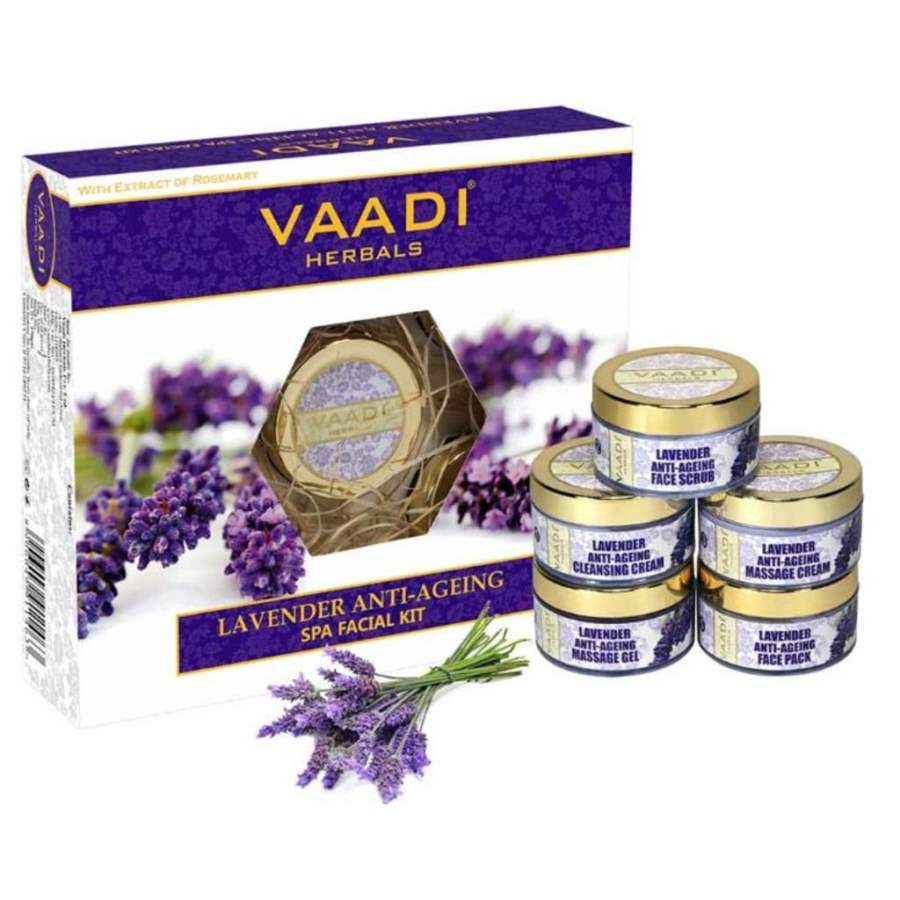 Buy Vaadi Herbals Lavender Anti - Ageing SPA Facial Kit online Australia [ AU ] 