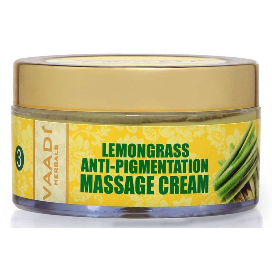 Buy Vaadi Herbals Lemongrass Anti - Pigmentation Massage Cream online Australia [ AU ] 