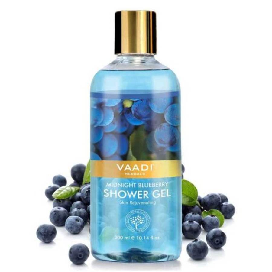 Buy Vaadi Herbals Midnight Blueberry Shower Gel online Australia [ AU ] 
