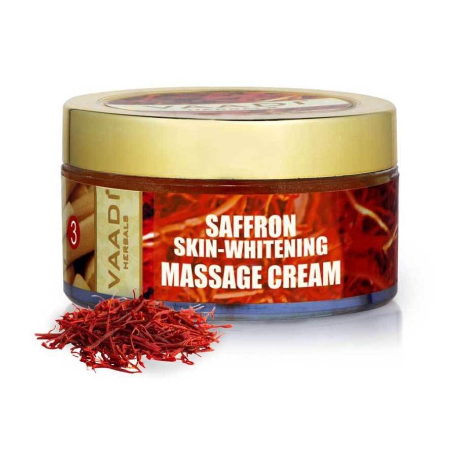 Buy Vaadi Herbals Saffron Skin - Whitening Massage Cream - Basil Oil and Shea Butter online Australia [ AU ] 