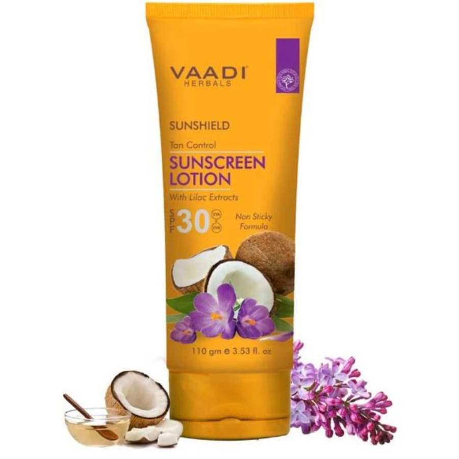 Buy Vaadi Herbals Sunscreen Lotion SPF 30 with Lilac Extract online Australia [ AU ] 