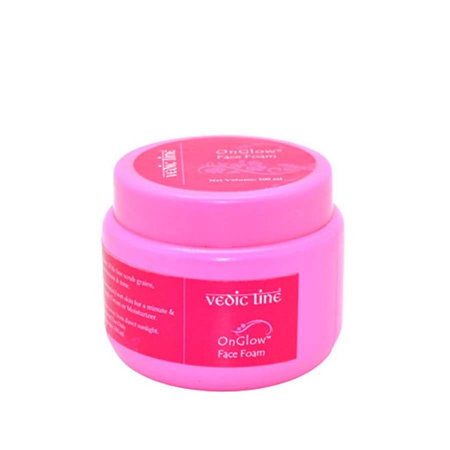 Buy Vedic Line OnGlow Face Foam Cleanser & Exfoliant online Australia [ AU ] 