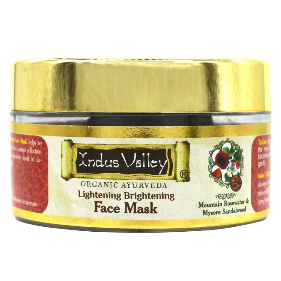 Buy Indus valley Rose & Chandan Face Pack for Glowing Skin  online Australia [ AU ] 