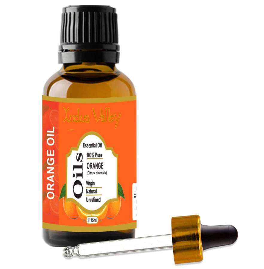 Buy Indus Valley Orange Essential Oil for Hair & Face Care (15ml) online Australia [ AU ] 