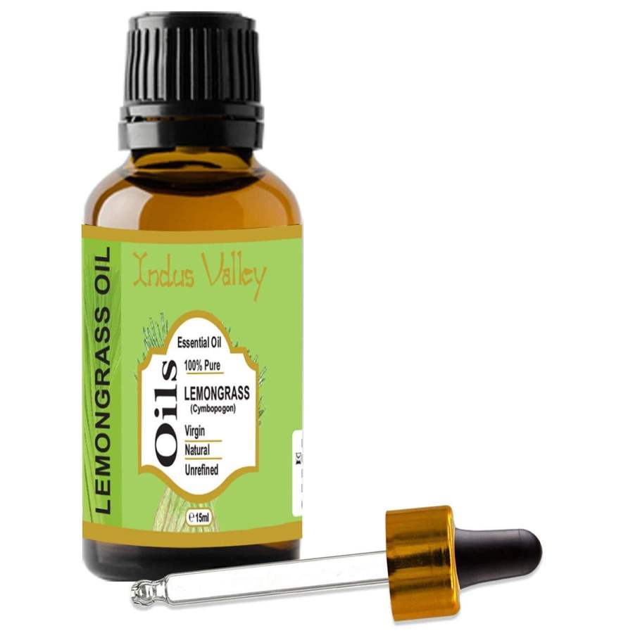Buy Indus Valley Lemongrass Essential Oil for Hair & Face Care (15ml) online Australia [ AU ] 