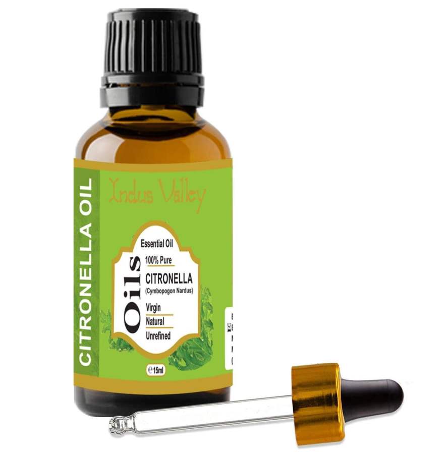 Buy Indus Valley Citronella Essential Oil for Hair & Face Care (15ml) online Australia [ AU ] 