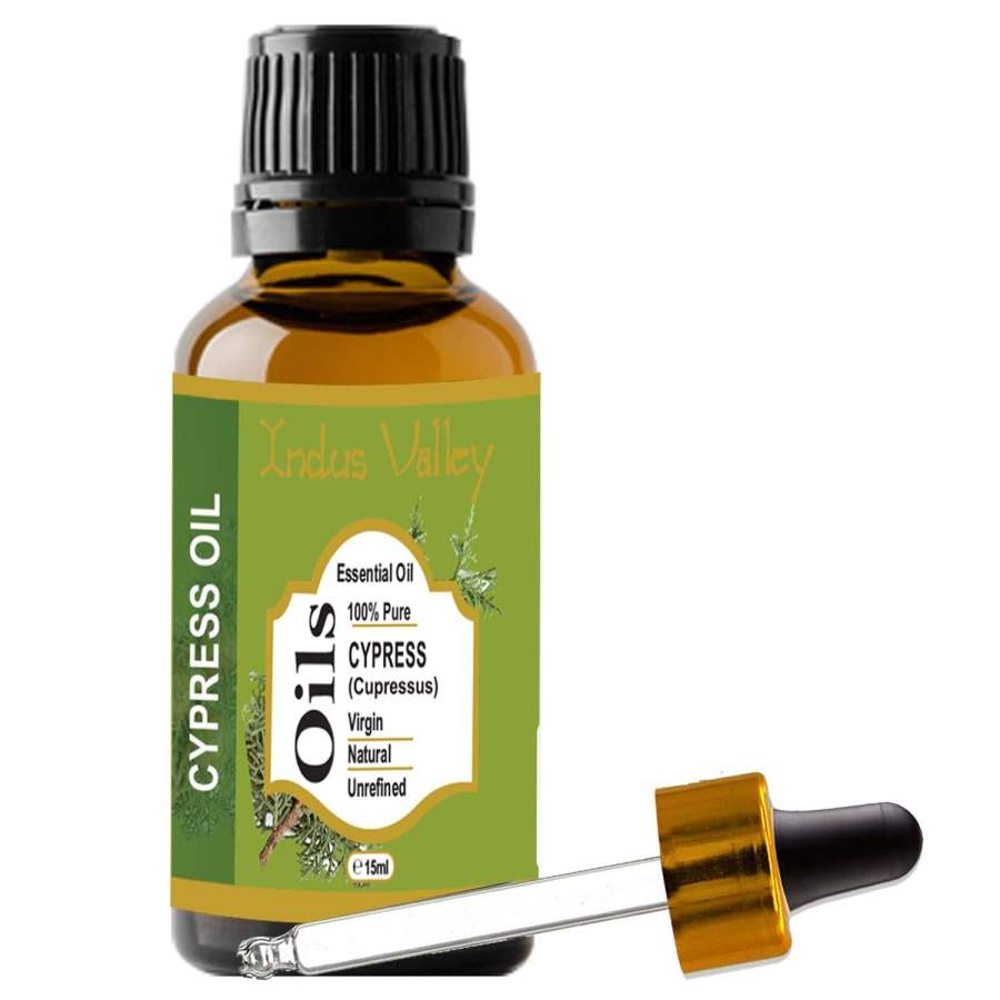 Buy Indus valley Cypress Essential Oil for Hair & Face Care online Australia [ AU ] 