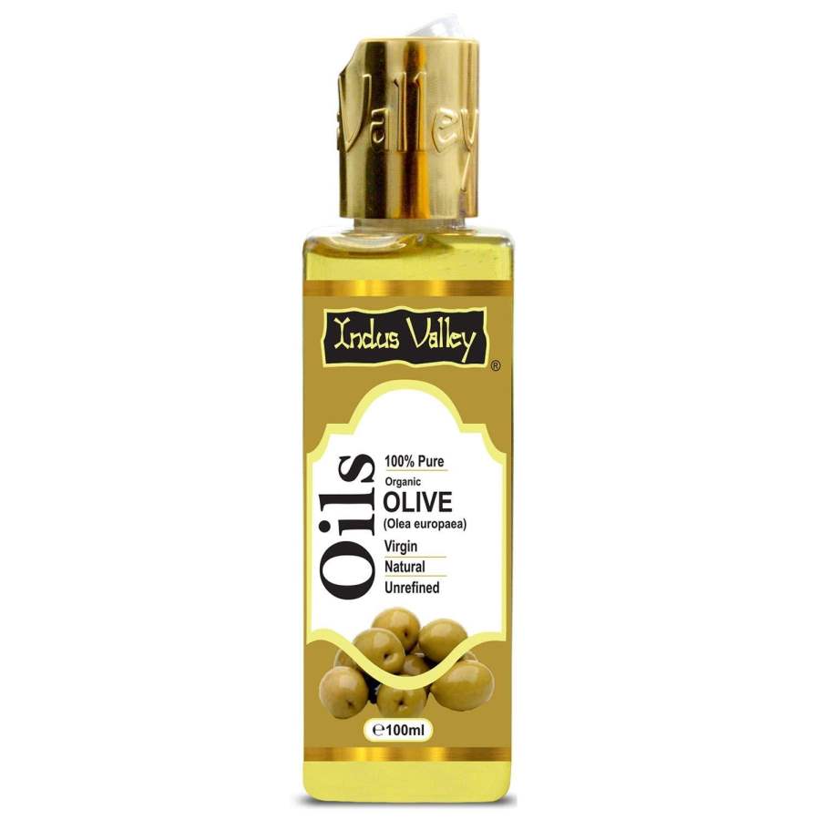 Buy Indus Valley Carrier Oil- Natural, Virgin, Unrefined & Cold Pressed Olive Oil -100ml online Australia [ AU ] 