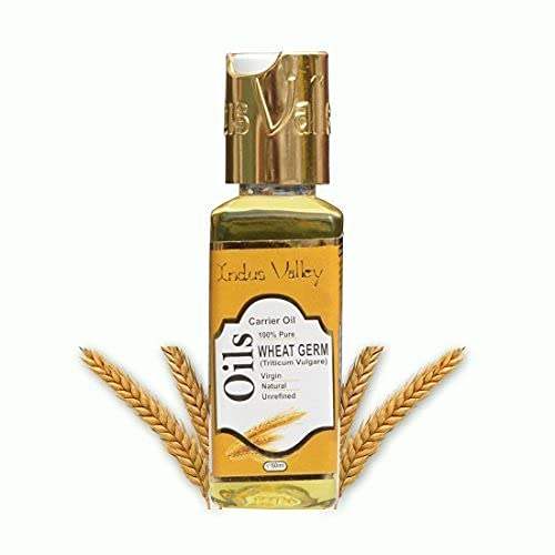 Buy Indus valley Cold Pressed Wheat germs Carrier Oil - 100% Pure and Natural- Suitable for All Skin Types Pure Oil50ml online Australia [ AU ] 