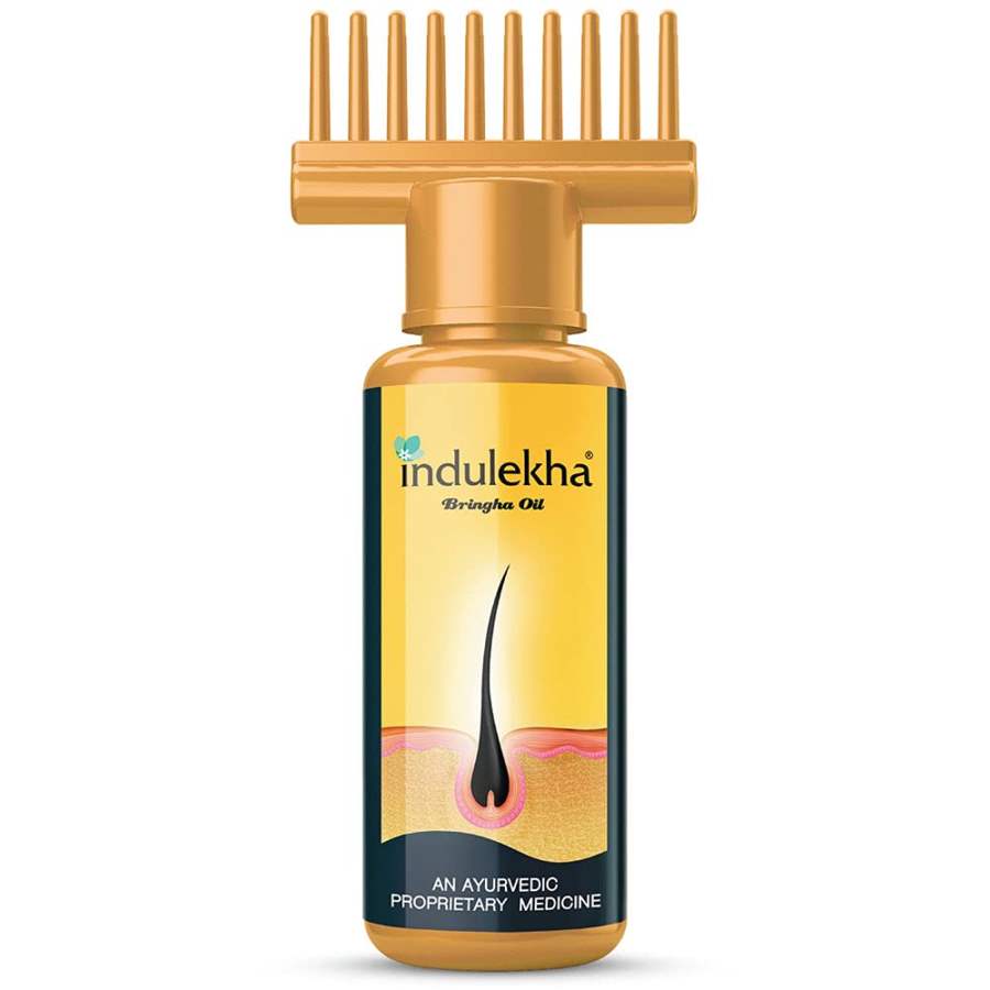 Buy Indulekha Bringha Oil, Reduces Hair Fall and Grows New Hair, 100% Oil online Australia [ AU ] 