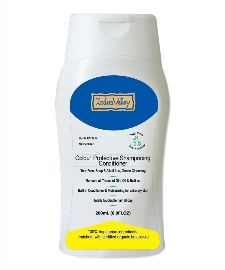 Buy Indus valley Colour Protective Shampoo With Conditioner Tear free  online Australia [ AU ] 