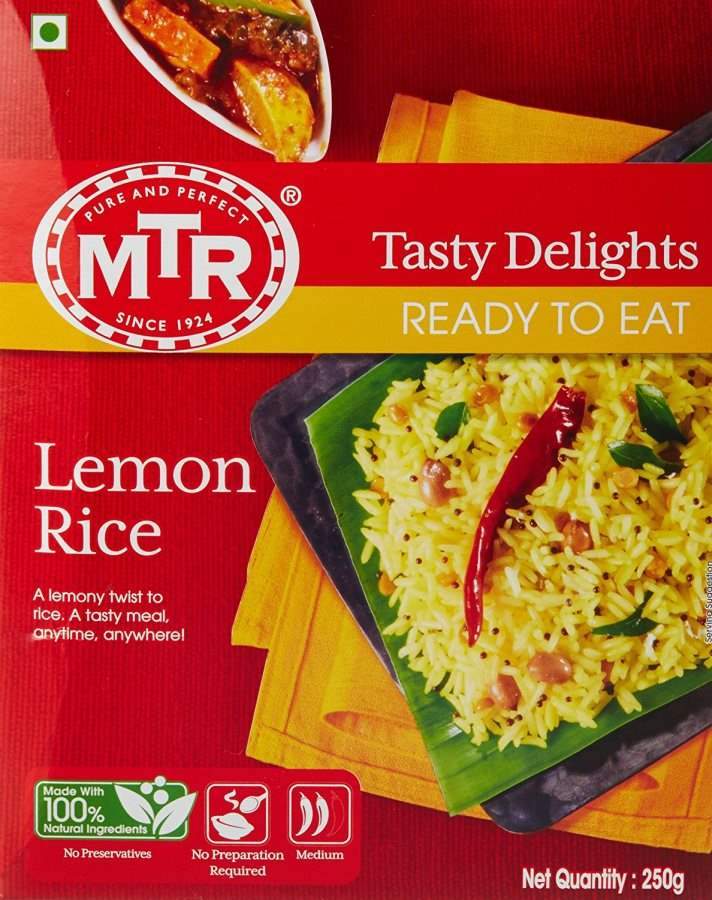 Buy MTR Lemon Rice online Australia [ AU ] 