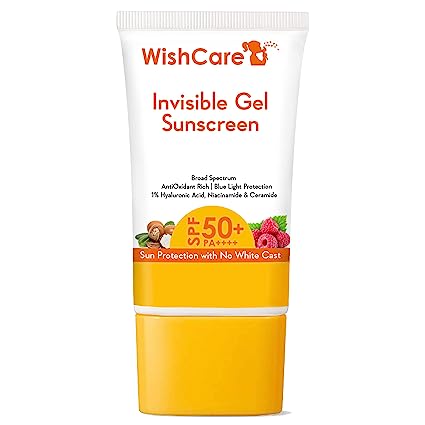 Buy Wishcare Invisible Gel Sunscreen SPF 50+ Pa++++  online usa [ USA ] 