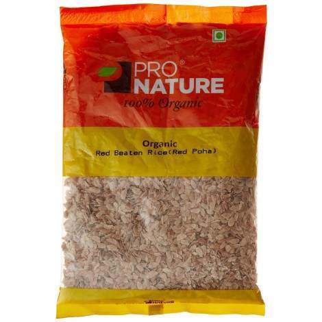 Buy Pro nature Red Beaten Rice Red Poha online Australia [ AU ] 