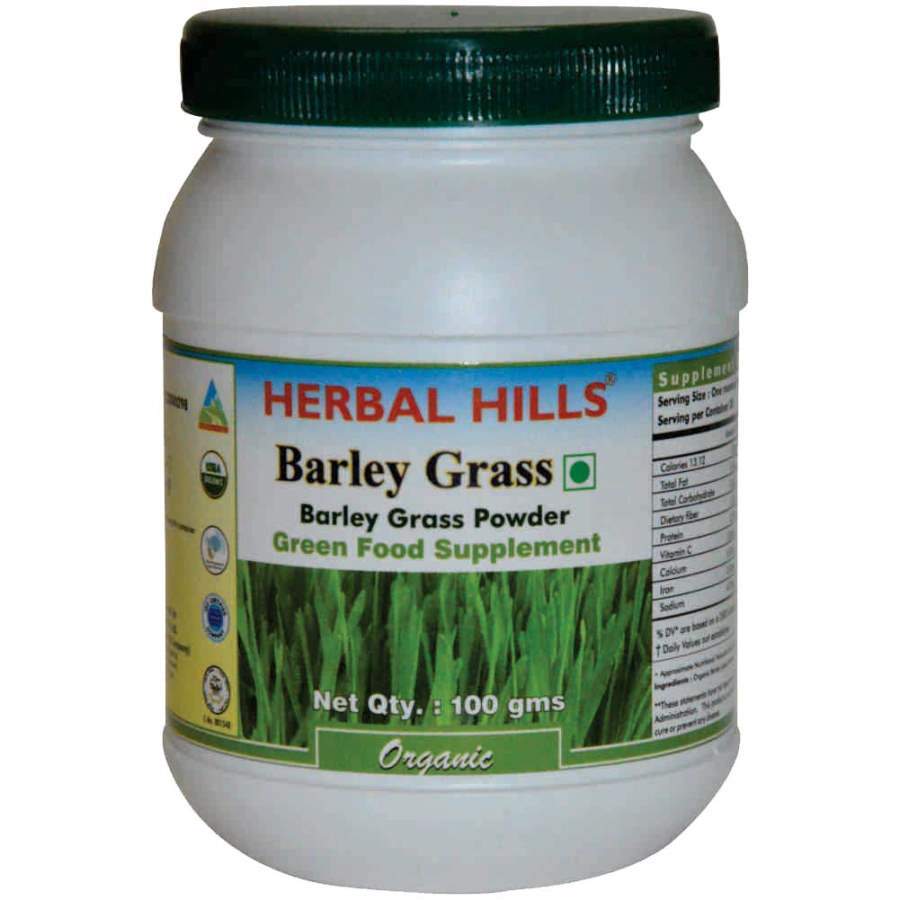 Buy Herbal Hills Barley Grass Powder Green Food Supplement online Australia [ AU ] 